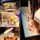 3D Румбокс DIY House "Домик на берегу моря" Doll House Кукольный Домик от CuteBee (V678SA) - изображение 7