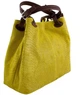 Женская кожаная сумка Italian bags DB6929 yellow - изображение 2