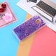 Чохол Glitter для Meizu M6S бампер Рідкий фіолетовий блиск - зображення 2