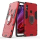 Чехол Iron Ring для Xiaomi Redmi Note 5 / Note 5 Pro Global бронированный Бампер Броня Red - изображение 1