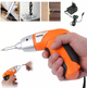 Шуруповерт электрический аккумуляторный Tuoye Tools Cordless Screwdriver отвертка аккумуляторная, с 2-я битами Оранжевый - изображение 4