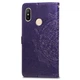 Чехол Vintage для Xiaomi Redmi Note 5 / Note 5 Pro Global книжка кожа PU фиолетовый - изображение 8