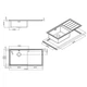 Кухонна мийка Apell Linear Plus LNP1001FRBC Brushed - зображення 2