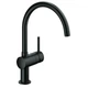 Змішувач кухонний одноважільний GROHE Minta, чорний (32917KS0) - зображення 1