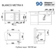 Кухонна мийка Blanco METRA 9 513273 (FR 7032) - зображення 6