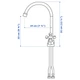 Смеситель кухонный IKEA EDSVIK 000.318.41 - изображение 4