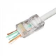 Коннектор RJ 45 Cablexpert (LC-PTU-01/50) со сквозными отверстиями (50 шт/уп) - изображение 1
