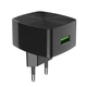 Сетевое зарядное устройство Hoco C70A USB QC черное - изображение 4