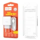 Зарядний пристрій Hoco C72A USB 2.1A Lightning білий - зображення 4