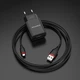 Сетевое зарядное устройство Borofone BA20A USB 2.1A Micro-USB черное - изображение 3