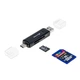 Кардридер Grand-X 3в1 Type-C, USB3.0, microUSB, SD, microSD (CR-575) - изображение 2