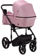 Коляска 2 в 1 Adamex Amelia кожа 100% SM5 розовый - изображение 4