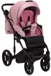 Коляска 2 в 1 Adamex Amelia кожа 100% SM5 розовый - изображение 8