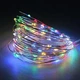 Светодиодная гирлянда нить капли росы на 100 Led электрическая мультицвет 10 м (2К-25141) - изображение 1