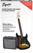Гітарний набір Fender Squier Strat Pack HSS LRL Brown Sunburst (227597) - зображення 2