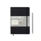 Блокнот Leuchtturm1917 Мягкая обложка средний А5 Черный в линию 14,5х21 см (308290) (4004117328206) - изображение 1