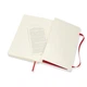 Блокнот Moleskine Classic Красный средний 192 страницы в линию Мягкая обложка 13х21 см (8055002854634) - изображение 5