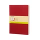 Блокнот Moleskine Cahier Бордовый большой 120 страниц в линию 19х25 см (9788862931076) - изображение 1