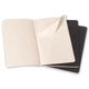 Блокнот Moleskine Cahier Чорний кишеньковий 64 сторінки нелінований 9х14 см (9788883704918) - зображення 2