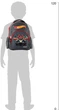Рюкзак школьный Kite Education Hot Wheels 37.5х29х13 см 13 л Темно-серый (HW19-513S) - изображение 7