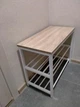 Полка металлическая для обуви J4-80-LOFT (обувница лофт, полка для обуви в стиле Лофт) - изображение 6