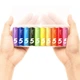 Батарейки ZMi AA batteries 10 шт ZI5 Rainbow - изображение 2