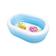 Детский надувной бассейн Intex 57482 "Нежность" Oval Whale Fun Pool (163х107х46 см) - изображение 1