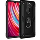 Ударопрочный чехол Serge Ring for Magnet для Xiaomi Redmi Note 8 Pro Черный Без бренда - изображение 1