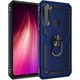 Ударопрочный чехол Serge Ring for Magnet для Xiaomi Redmi Note 8T Темно-синий Без бренда - изображение 2