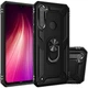 Ударопрочный чехол Serge Ring for Magnet для Xiaomi Redmi Note 8T Черный Без бренда - изображение 1