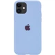 Чохол Silicone Case Full Protective (AA) Apple iPhone 11 (6.1") Блакитний / Lilac Blue Без бренду - зображення 1
