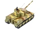 Танк микро р/у 1:72 Tiger со звуком (хаки коричневый) - изображение 3