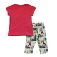 Костюм Paris Paty Kids для девочки 86-92 см Малиновый с молочным 9718 - изображение 2