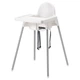 Стульчик для кормления IKEA ANTILOP высокий с поддончиком 290.672.93 - изображение 1