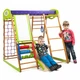 Детский спортивный игровой комплекс Baby Sport SB Карамелька Эко Разноцветный 132х124х130 см (Карамелька) - изображение 2
