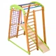 Детский спортивный игровой комплекс Baby Sport SB Кроха мини Дерево Разноцветный 132х85х150 см (2 мини) - изображение 5