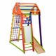 Детский спортивный игровой комплекс Baby Sport SB BambinoWood Разноцветный 132х85х170 см (Color Plus) - изображение 3