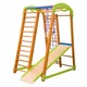 Детский спортивный игровой комплекс Baby Sport SB Кроха мини Дерево Разноцветный 132х85х150 см (2 мини) - изображение 2