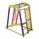 Детский спортивный игровой комплекс Baby Sport SB Кроха мини Дерево Разноцветный 132х85х150 см (1 мини) - изображение 3