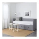 Диван-ліжко IKEA HEMNES з 3 ящиками сірий 603.722.76 - зображення 3