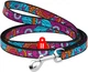 Повідець для собак нейлоновий Collar WAUDOG Nylon, малюнок "Літо" , XS, Ш 10 мм, Дов 122 см (5237) - зображення 1