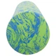 Масажний ролик ролер гладкий Foam Roller Zelart 60x15 см FI-1734 Green-Blue - зображення 2