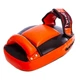 Макивара изогнутая тай-пэд кожаная Twins Special Heroe 8344 размер 31x21x7см Black-Orange - изображение 3