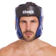 Шлем боксерский открытый Clinch Heroe C142 размер M Blue-Black - изображение 3