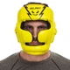 Шолом боксерський з повним захистом Zelart 1375 розмір L Yellow-Black - зображення 3