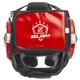 Шлем боксерский с полной защитой Zelart Heroe 1320 размер XL Red-Black - изображение 3