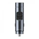 Автомобильный FM-трансмиттер (FM-модулятор) Baseus Energy Column (BS-01) Bluetooth 5.0 MP3 c функцией зарядного устройства 2-USB (3.1А) и вольтметром, тёмно-серый - изображение 2