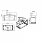 Тумба Fancy Marble FIJI 80 (Fiji 80 + 0304101) белая с каменной столешницей и умывальником Mona 420 (19008) - изображение 4