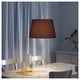 Абажур IKEA (ИКЕА) RYRA 44см красный синий (704.197.25) - изображение 3