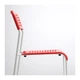 Стул IKEA (ИКЕА) ADDE красный (902.191.84) - изображение 4